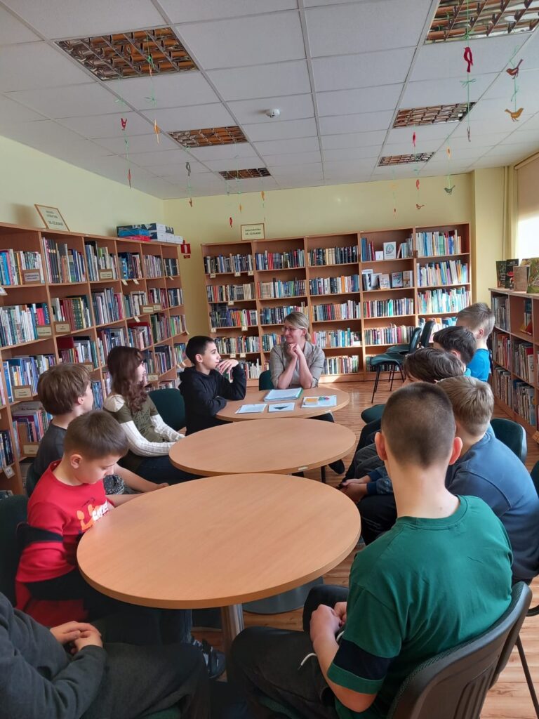 “Droša interneta diena-2026”. Nodarbība skolas bibliotēkā – 6. a.