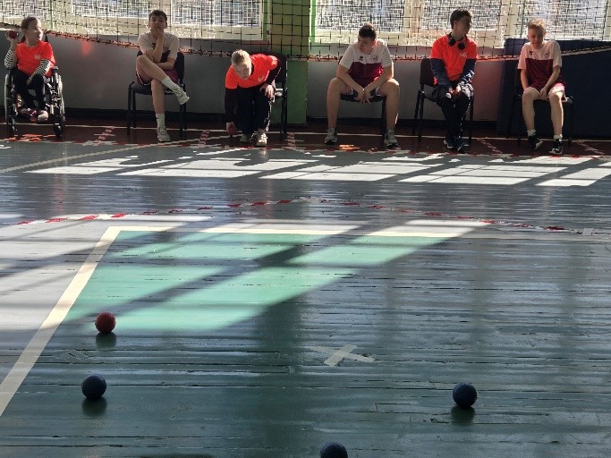 Draudzības sacensības Boccia